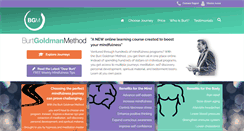 Desktop Screenshot of burtgoldmanmethod.com